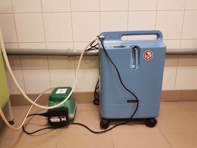 Kompresor powietrza i koncentrator tlenu 